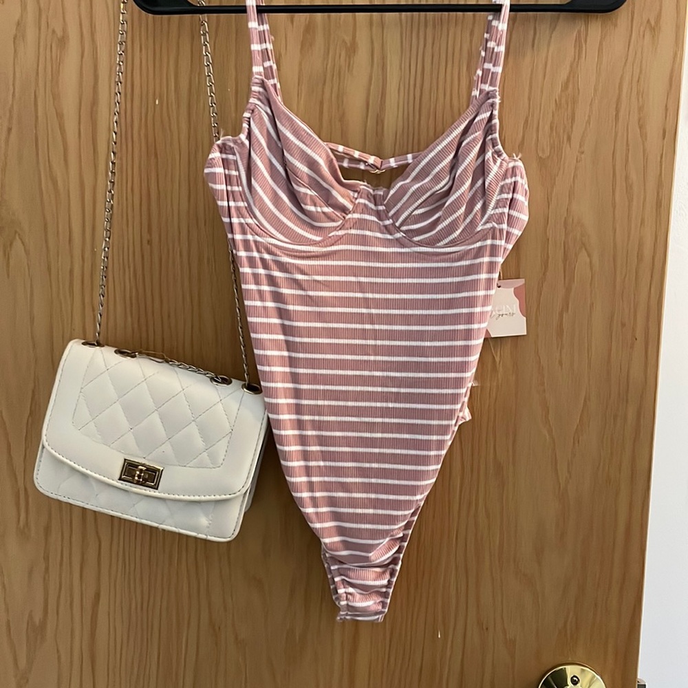 *Never worn* pink bodysuit